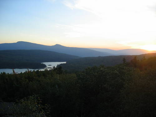 Sunset Rock at sunset